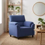 Sofa Policijos mėlyna 94 x 85 x 93 cm Aksomas