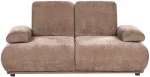 Beliani Dvivietė sofa NACKA, &scaron;enilinė, ruda