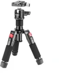 Fotoaparato Trikojis - NEEWER Mažas Stalinis Trikojis 17&ndash;50 cm 5kg 360&deg; Rutulinė Galvutė Arca-Swiss Raudonas