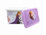 Stor Plastikowy indas do przechowywania Frozen - zamykane na zatrzask wieko, 13 l, 03355