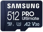 Samsung Pro Ultimate Micro SDXC atminties kortelė 512 GB Class 10 UHS-I/U3 A2 V30 (MB-MY512SA/WW)