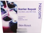 Sally`s Box NACOMI_Jelly-Milk Mask Skin Barrier Repair veido kaukė Barrier Repair Acai Berry 80 ml