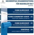 Meisterwerk dvipusė lipni juosta be gręžimo &ndash; [ypač stipri] &ndash; universali montavimo juosta i dvipusė lipni juosta stipri i dvipusė lipni juosta (3 m x 20 mm)