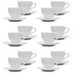 Lubiana Paula 12x espresso puodelis 70 ml + lėk&scaron;tutė
