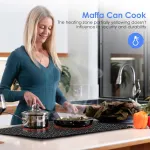Indukcinis kilimėlis, neslystantis silikoninis indukcinės kaitlentės apsauginis kilimėlis, silikoninis indukcinis apsauginis kilimėlis, kaitlentės apsauga nuo įbrėžimų indukciniams virikliams, daugiafunkciniai silikoniniai kilimėliai, apsauginis kili ...