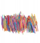 Plastikinės vilnos adatos 7cm - rinkinys 1000 vnt.