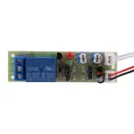 Akozon laikmačio relės modulis reguliuojamas ciklo laikmatis įjungimo/i&scaron;jungimo jungiklio relės modulis dc 5v/12v/24v 0-15min/0-60min relės modulis (dc12v, 0-60 minučių)