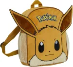 Pokemon kuprinė Eevee Bag 3d pliu&scaron;inė vaiki&scaron;ka kuprinė mokyklinė kuprinė pietums, knygų krep&scaron;ys, ruda, kuprinė
