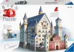Ravensburger 12573 Neuschwanstein pilis 3d dėlionė - pastatai, 216 detalių