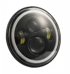 1pc 7 colių apvalus led priekinis žibintas