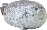 Ruonis pliu&scaron;inis žaislas, 60 cm ruonio mink&scaron;tas gyvūno pagalvėlė, miela gyvūno lėlė, purus kim&scaron;tinis žaislas, miela animacinio filmo ruonio pagalvėlė, kim&scaron;tinis pliu&scaron;inis žaislas, apkabinimo pagalvėlė, pliu&scaron;inė pagalvėlė, žaislinė dovana