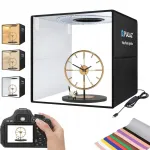 40x40 cm &scaron;e&scaron;ėlių neturintis palapinės stalas Led 12x fonas sulankstomas Usb mobilus