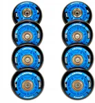 Grivel 8x &Scaron;viečiantys Led riedučių ratukai Croxer Nollan 64mm Pu