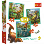 Trefl Dėlionė 106 vnt. - Dinozaurai