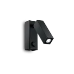 Sieninis &scaron;viestuvas Ideal Lux 3W wall lamp with 1 light PAGE, 3000K, juodas