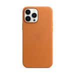 Apple iPhone 13 Pro Max Odinis dėklas su MagSafe, Rudas (Golden Brown)