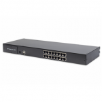 Digitus Skaitmenas | Modulinis Cat.5 KVM jungiklis | DS-72217 | 16 prievadų