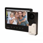 Orno Vaizdo domofono komplektas, ragelis, spalvotas, LCD 7 colių, juodas, IMAGO