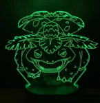 Vaiki&scaron;kas &scaron;viestuvas 3D Led Pokemon
