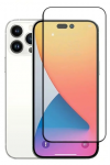 Fusion Accessories Fusion 5D glass grūdintas stiklas pilnai uždengtas rėmeliu Apple iPhone 14 Max | Plus juodas