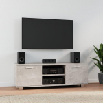 TV staliukas Televizoriaus spintelė, betono pilka, 120x40,5x35cm, mediena