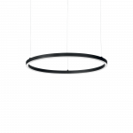 Ideal Lux 30W pakabinamas &scaron;viestuvas ORACLE SLIM, juodas, 3000K