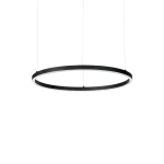 Ideal Lux 30W pakabinamas &scaron;viestuvas ORACLE SLIM, juodas, 3000K
