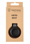 Dėklas Tactical AirTag Beam Leather juodos spalvos