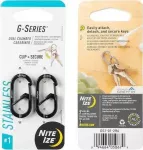NiteIze Nite Ize G- Series 1 2pack Juodas
