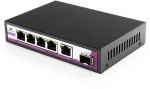 &Scaron;akotuvas Spacetronik SWITCH 5 RJ45 2.5G prievadai + SFP 10G prievadas SP-SGT105S