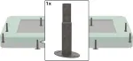 Berg "InGround Champion" - viena koja (22 cm)