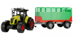 Big Tree Žaislinis traktorius su priekaba, garsais ir &scaron;viesomis