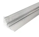 3m LED juostos profilis SMOOTH12 BC/Q9, neanoduotas aliuminis