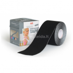 SISSEL&reg; kineziologinis teipas, 5 cm x 5 m, juodas