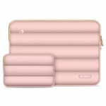 Ne&scaron;iojamo kompiuterio dėklas 13" - 14" Tech-Protect Puffy Dusty Rose