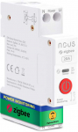Nous Automatinis jungiklis DIN bėgeliui su energijos matavimu, 230Vac, 20A, TUYA ZigBee MQTT