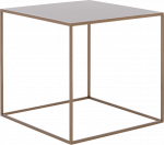 Customform Kavos staliukas, TENSIO METAL 50, 50x50x45 cm, Auksinis