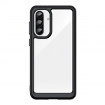 Hurtel Outer Space Samsung Galaxy A36 Cover with Flexible Frame - dėklas telefonui juodos spalvos