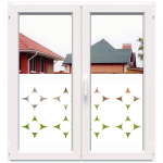 Dekoratyvinė balta matinė lipni plėvelė DECO11