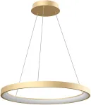 50W LED pakabinamas &scaron;viestuvas ICONIC, matinės aukso sp., 3000/4000K, dimeriuojamas, 01-3912