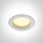 13W LED įleidžiamas vonios &scaron;viestuvas, baltas, 3000/4000/5000K, IP54, 10113B/W/V