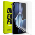 Ringke Dual Easy 2 pakuočių ekrano apsauga, skirta OnePlus 13R &ndash; skaidri