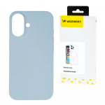 Silikoninis dėklas Wozinsky Silicone Samsung Galaxy S24 FE - dėklas telefonui mėlynos spalvos