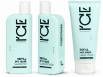 Rinkinys sausiems ir pažeistiems plaukams ICE PROFESSIONAL „Refill My Hair”