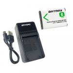 Sony NP-BG1 akumuliatorius 1300 mAh + greitasis LED pakrovėjas