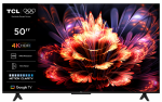 Televizorius TCL LED 4K TV | 50V6C | 50 | Smart TV | Google TV | UHD | Juodas