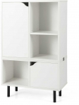 KNYGA Promotions Knygų spinta, 59.7x30.5x96.5 cm, balta