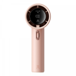 Jisulife rankinis ventiliatorius Pro1 FA53 (ABS) ne&scaron;iojamas USB ventiliatorius - rožinės spalvos