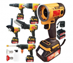 Akumuliatorinis daugiafunkcis įrankis Happy people HP-GSPro MultiTool X7 5in1, 4", 2 akumuliatoriai 88V