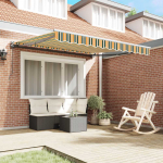 Markizės rėmas Žalia ir geltona 350 x 250 cm